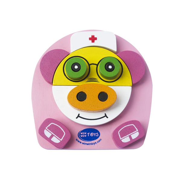 Xếp hình bác sĩ heo (66242)